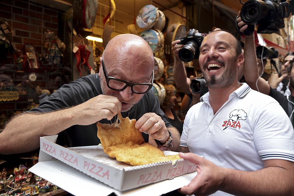 pizza consumption is 350 slices a second