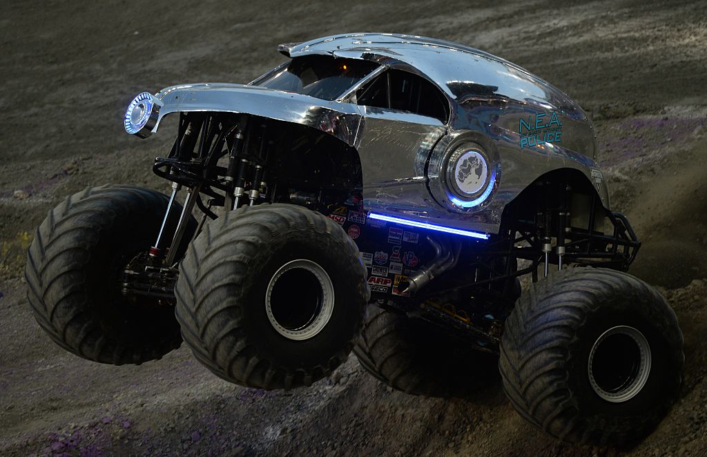 monster truck miles per gallon are not good