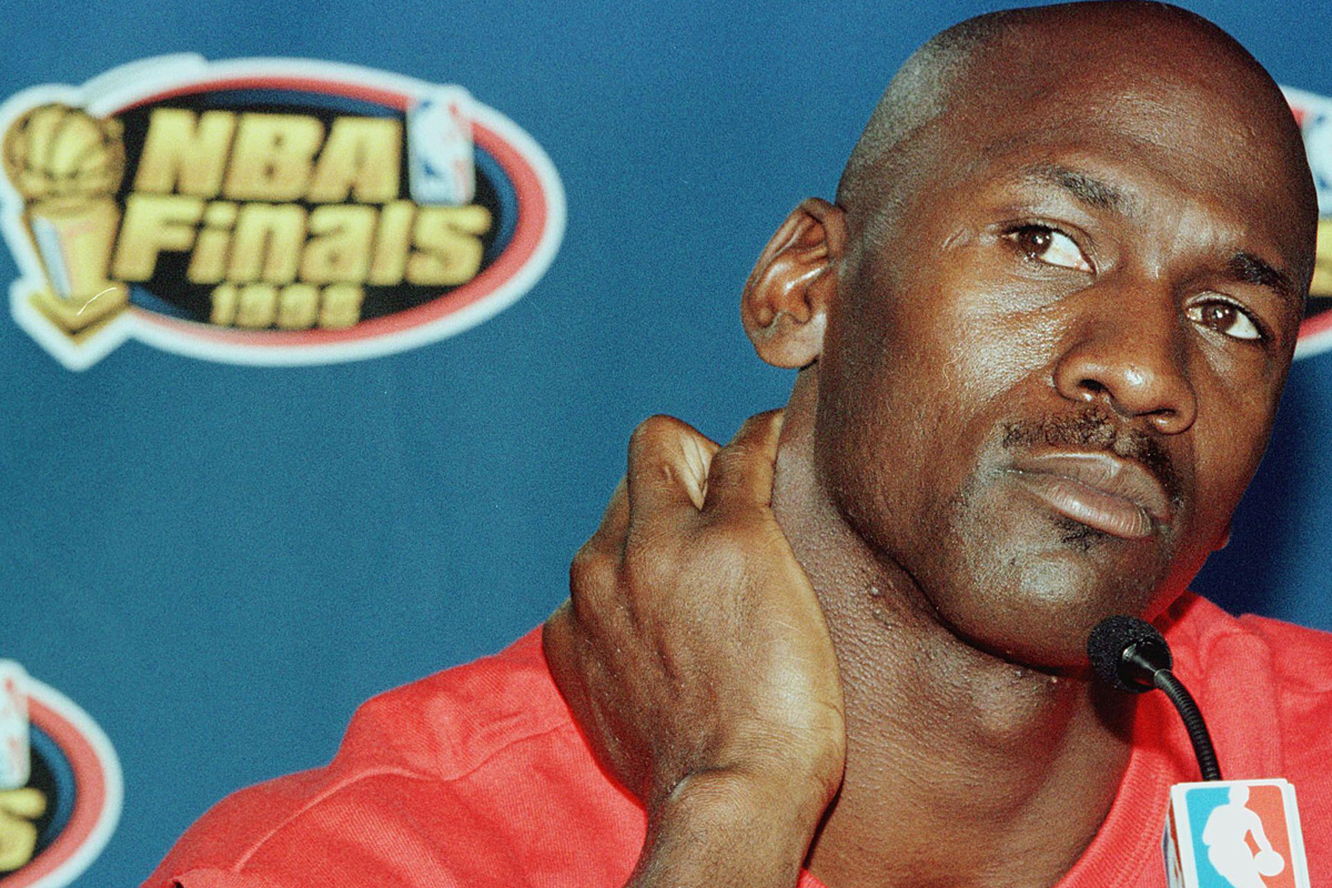 michael jordan 40 year old record