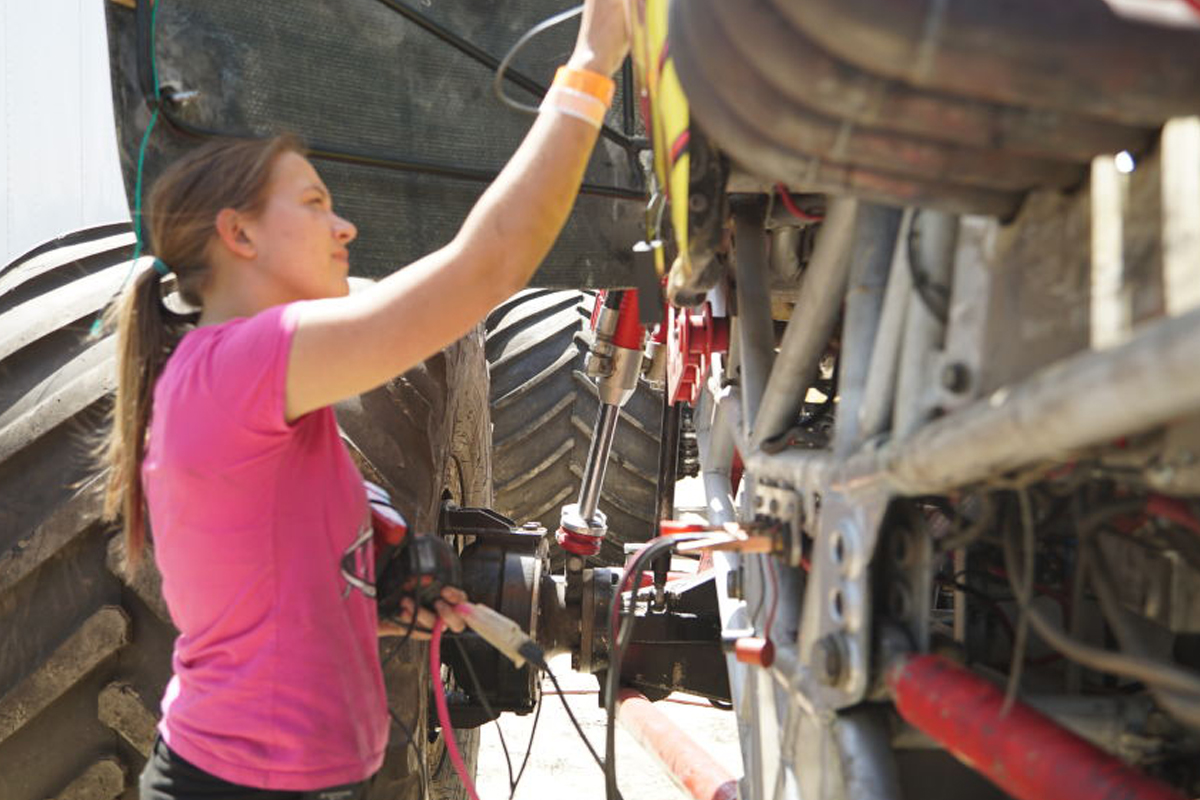 monster truck engines are expensive and break quickly