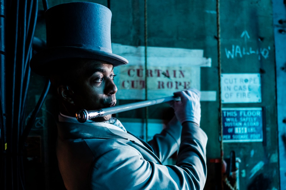 Christian Dante White plays his cane like a flute fear of flutes aulophobia