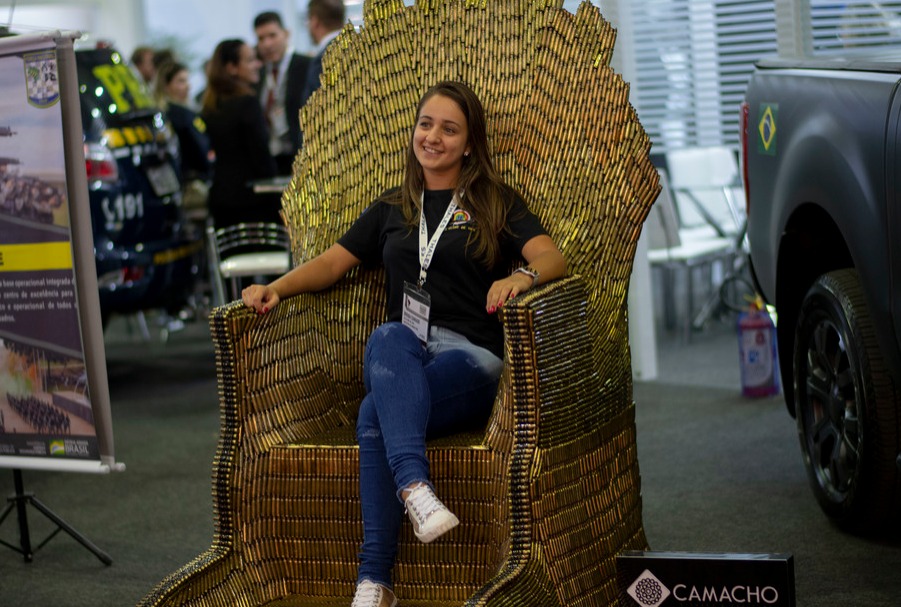 Riocentro Expo Centre in Rio de Janeiro, Brazil fear of sitting kathisophobia thaasophobia