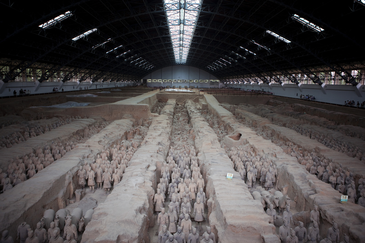 secret places terracotta warriors china