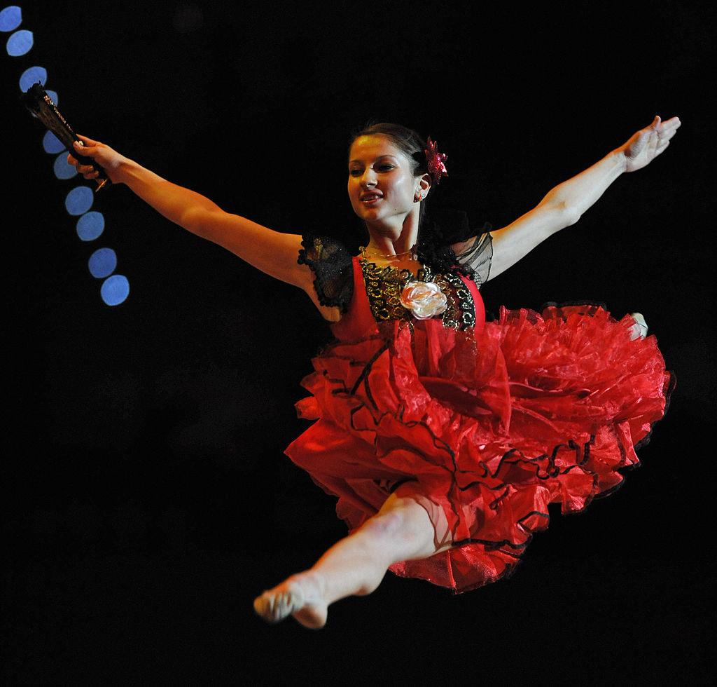 Simona Peycheva performs duri 