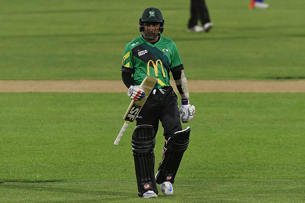 Mahela Jayawardene scored a century during the cricket world cup