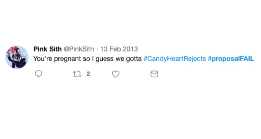 pregnant proposal tweet ambivalence
