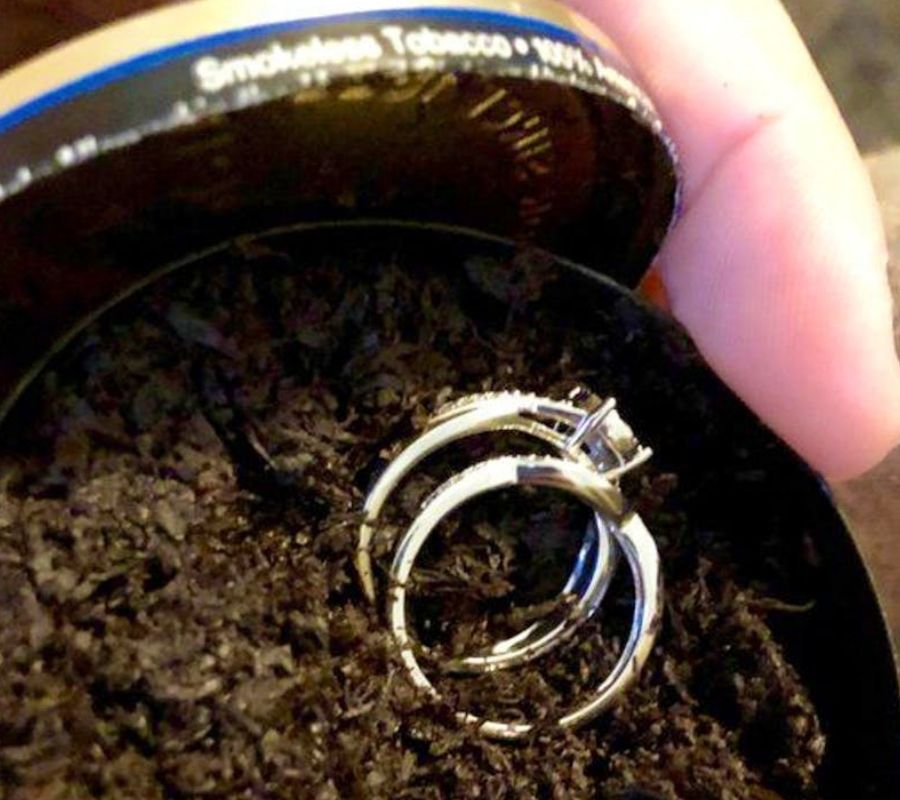 tobacco chew proposal rings