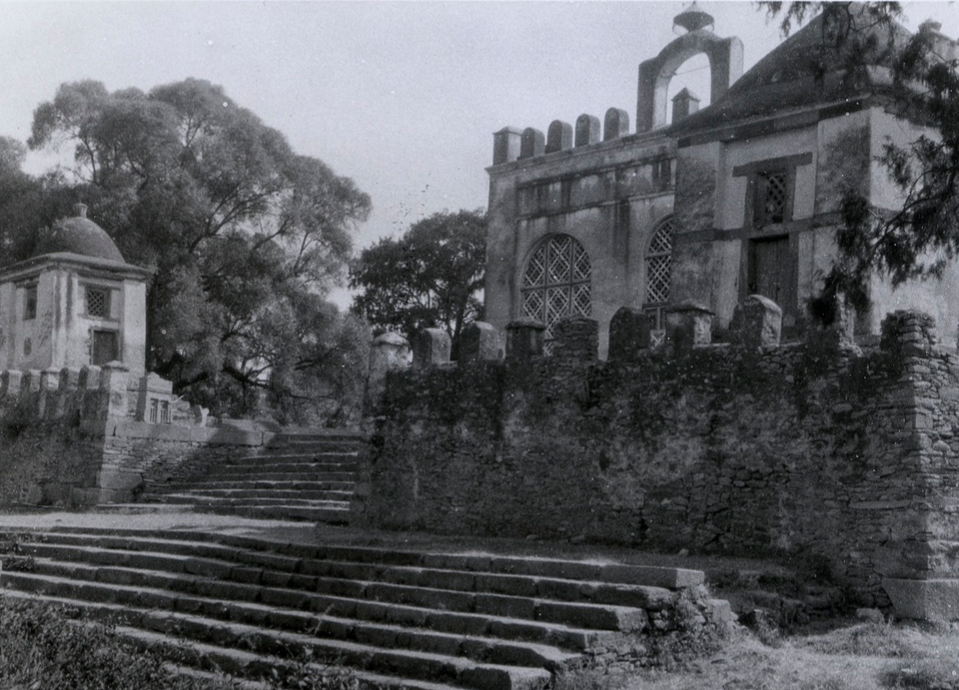 Church of Our Lady Mary of Zion, Axum, Ethiopia, photograph by Ugo Monneret de Villard, 1937.