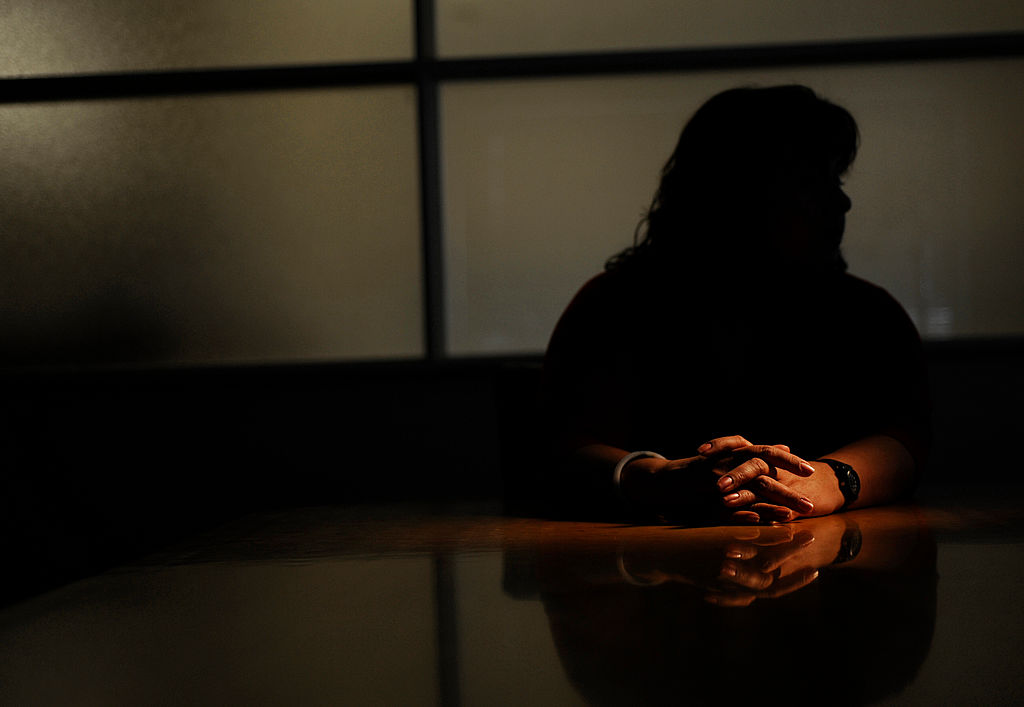 Witness covered in shadow 