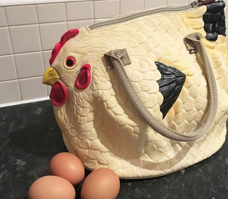 chicken purse