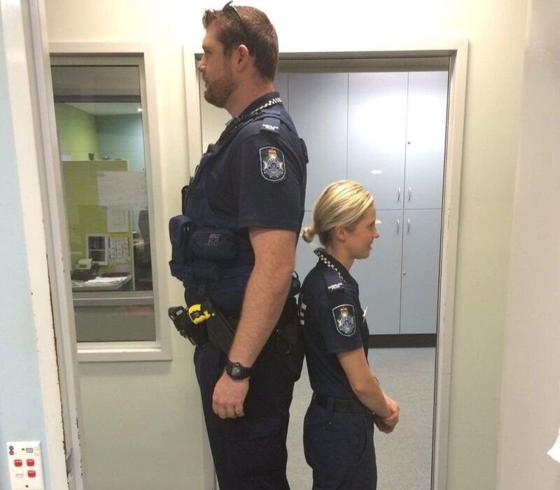 police officers heght