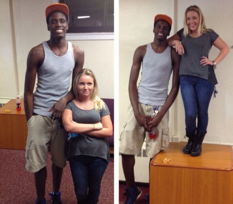 tall guy short girl