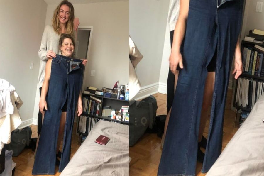 girl pants short