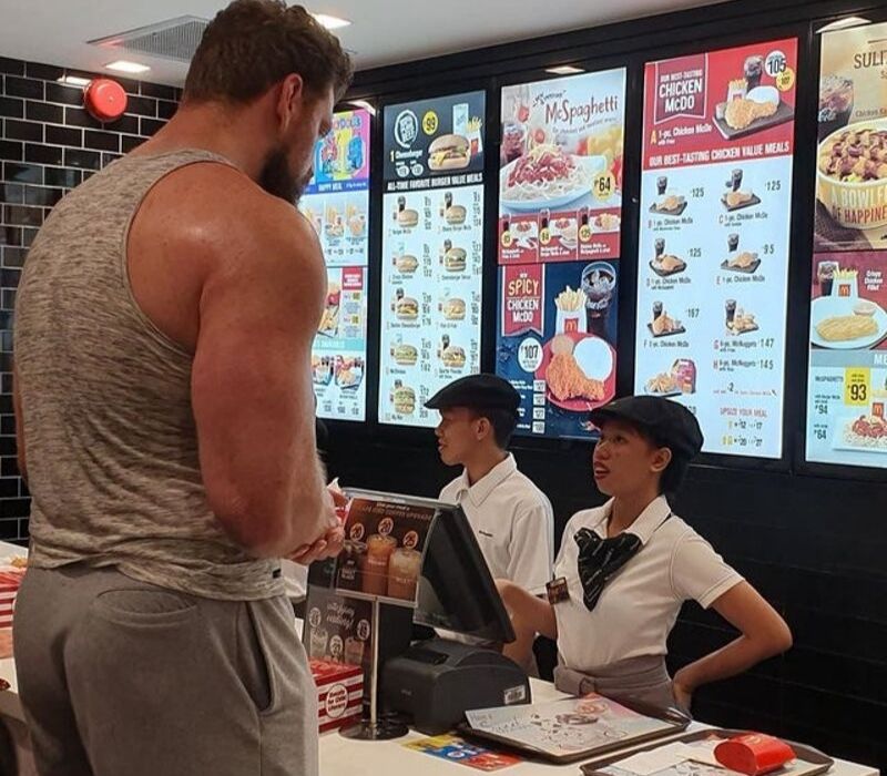 big man at mc donablds