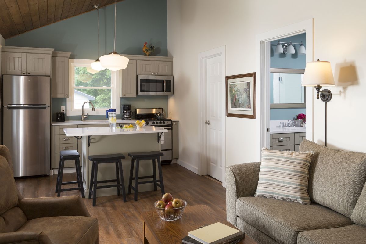 Kitchen and Great Room in Apartment, Pennsylvania,