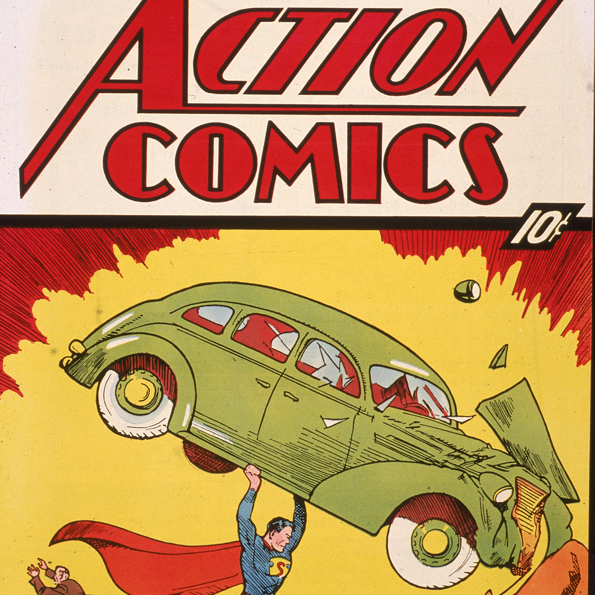 first appearance of superman