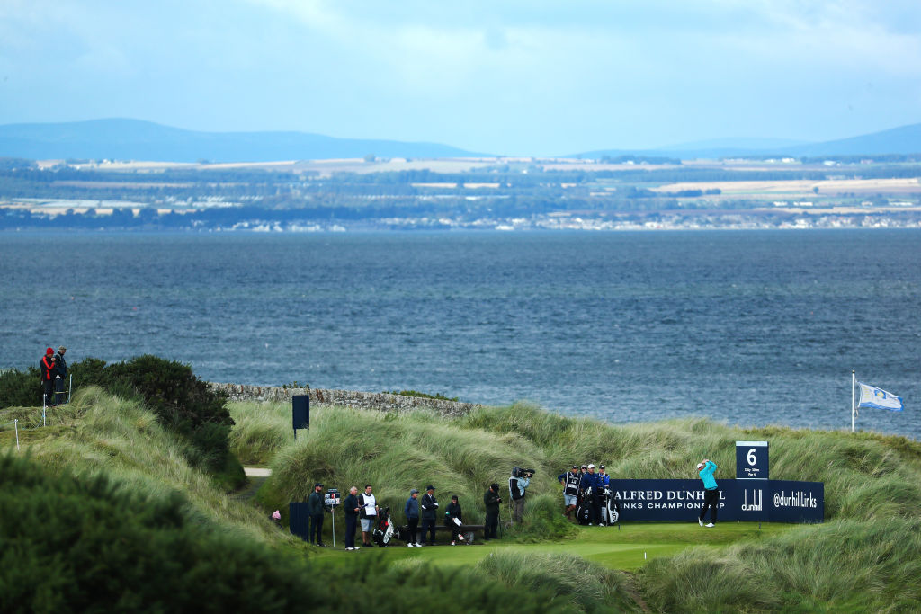 Day three of the Alfred Dunhill Links Championship at Kingsbarns Golf Links