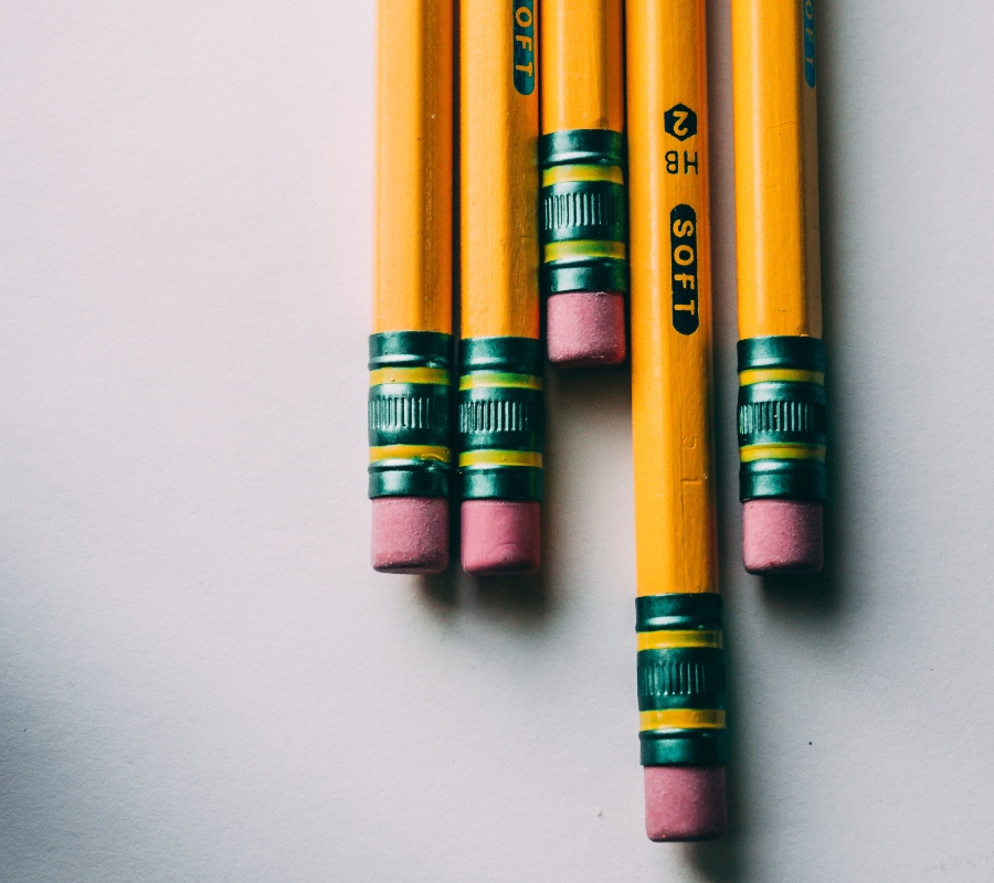 five pencils
