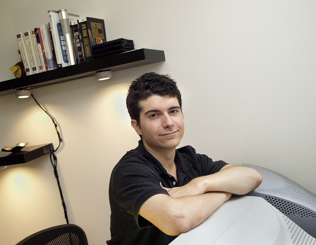 anthony casalena in his dorm room