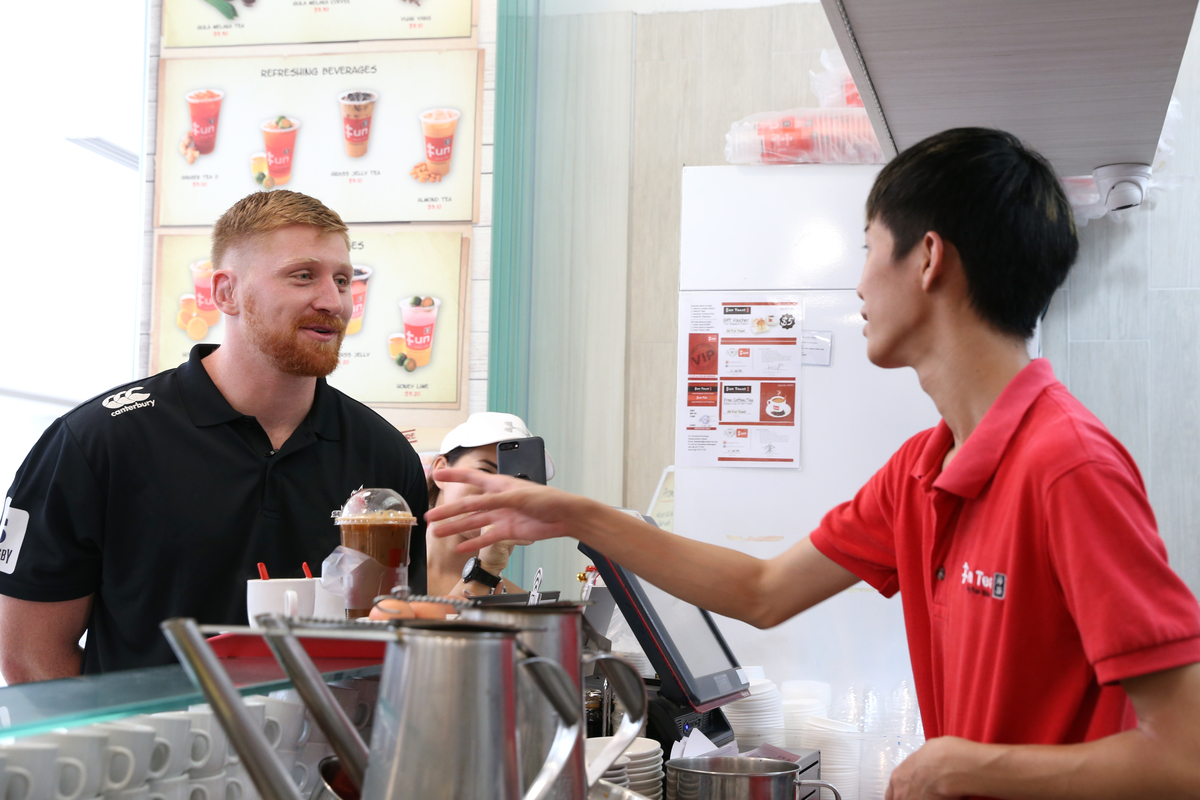 Ed Quirk Visits Singapore