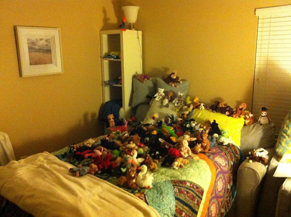 roommate stuffed animal prank