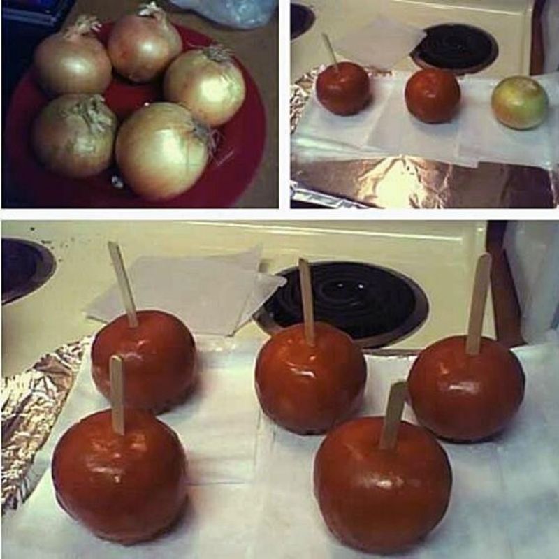 candy apples except they're not