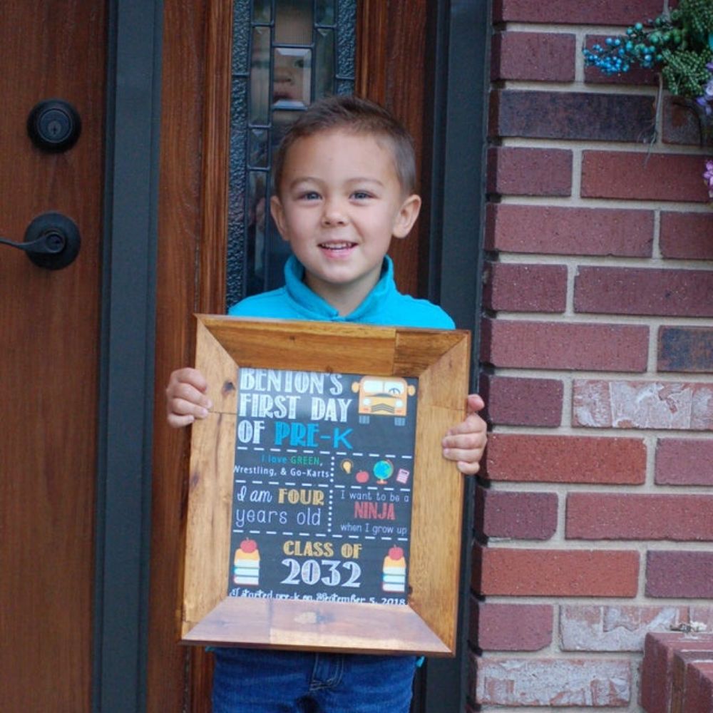 first day of school jealousy from brother