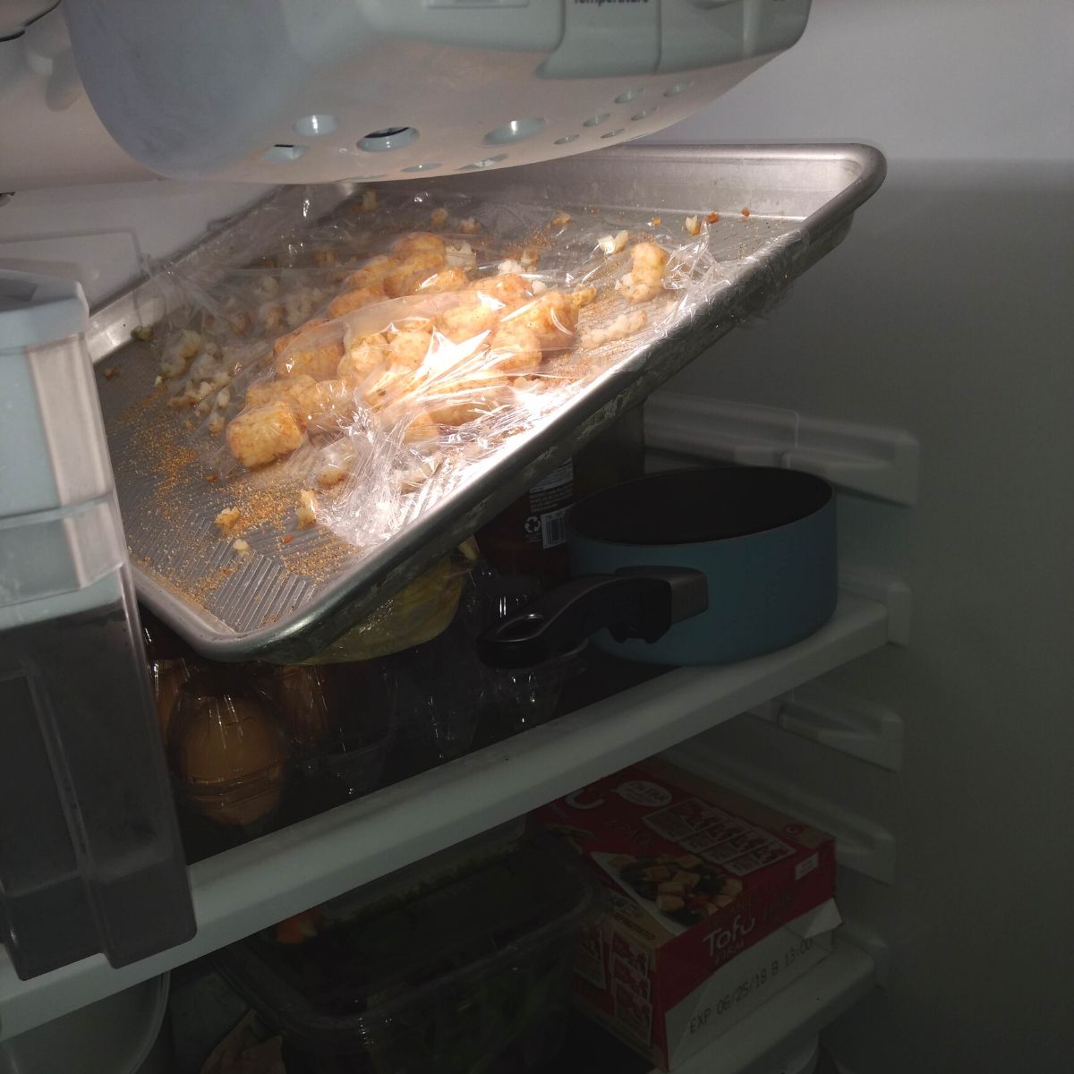 leftovers but not in tupperware