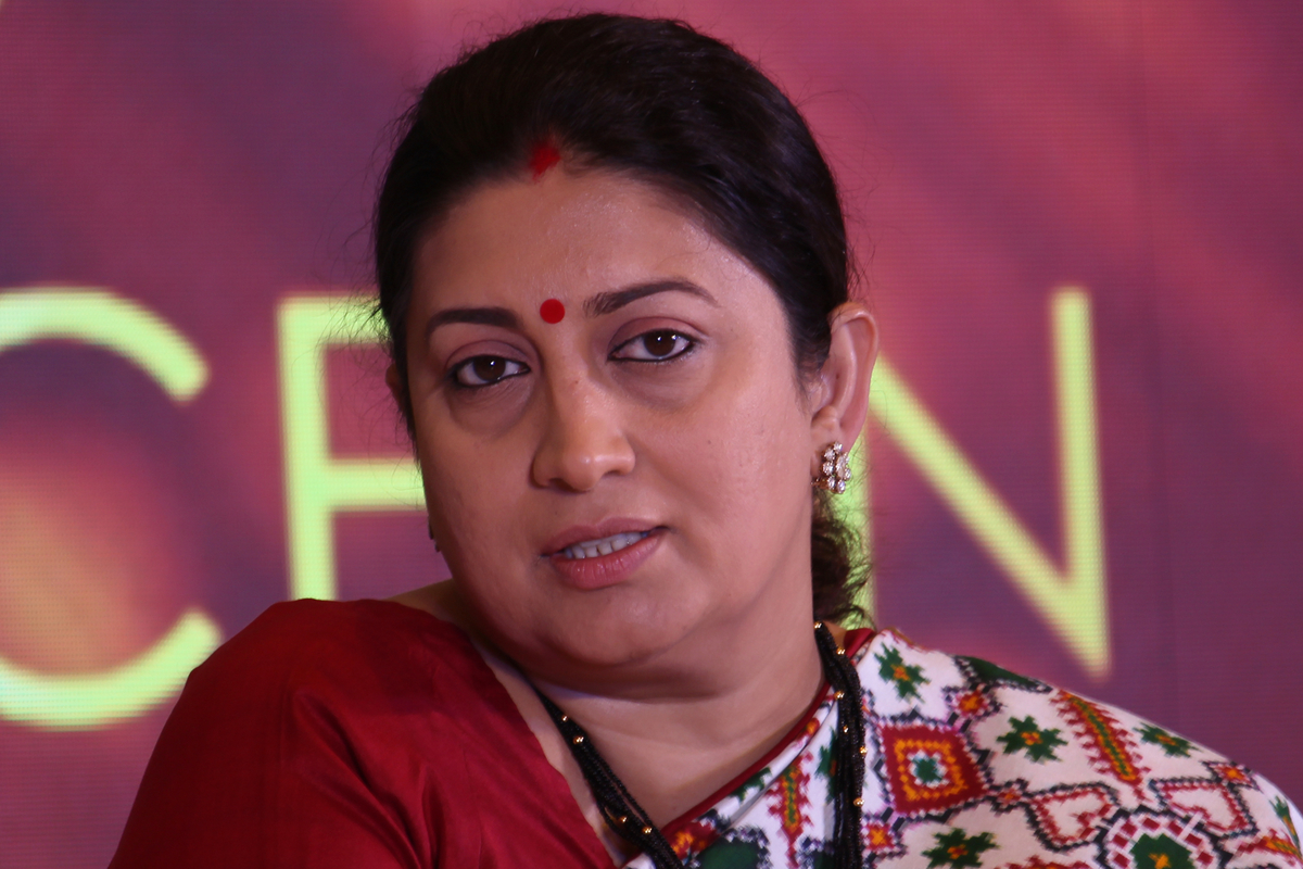 Smriti Irani In Mumbai