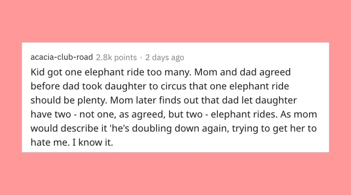 too many rides on elephant