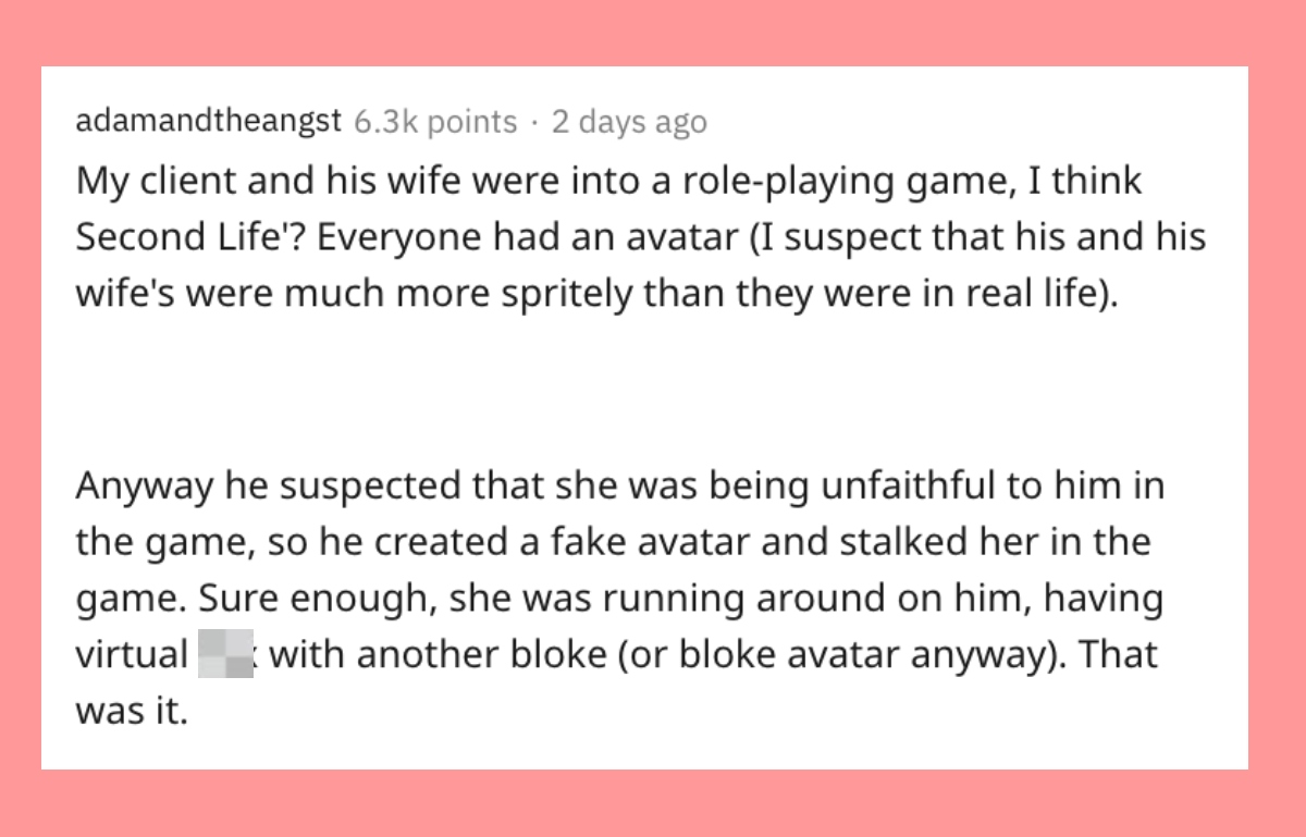 second life role playing