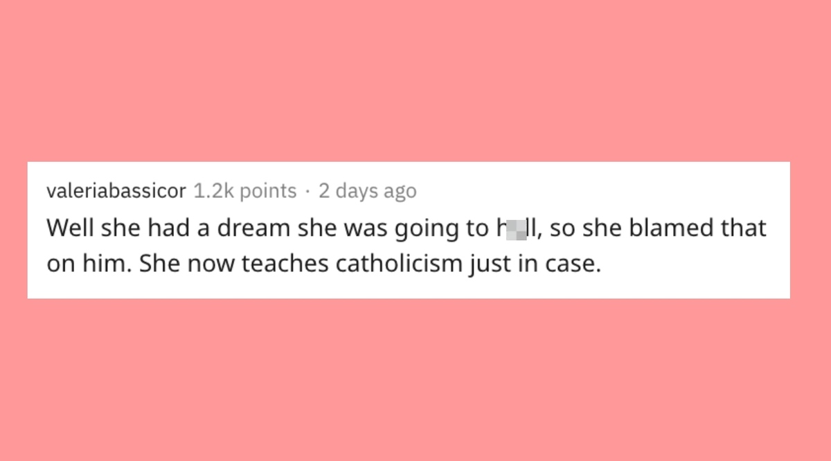 the woman who thought she was screwed