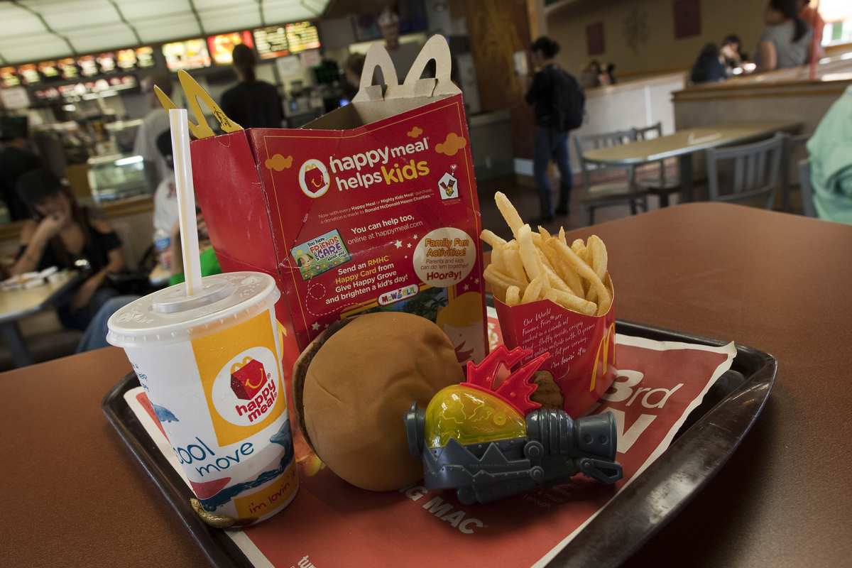 McDonald's happy meal in san francisco