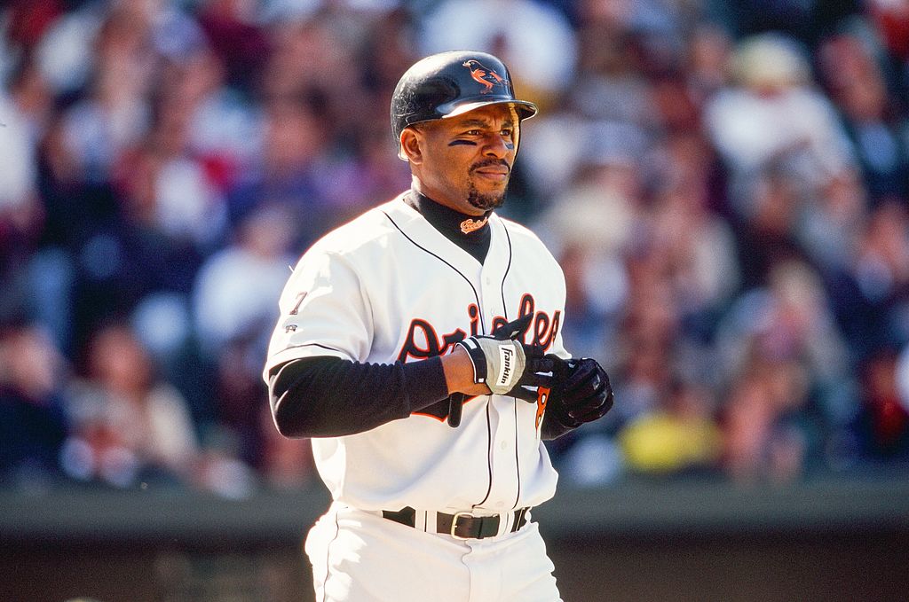 albert belle with the orioles