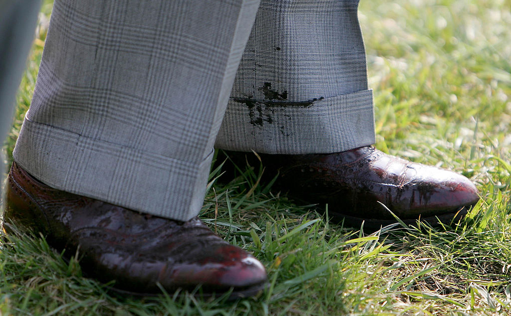 shoes that are dirty 