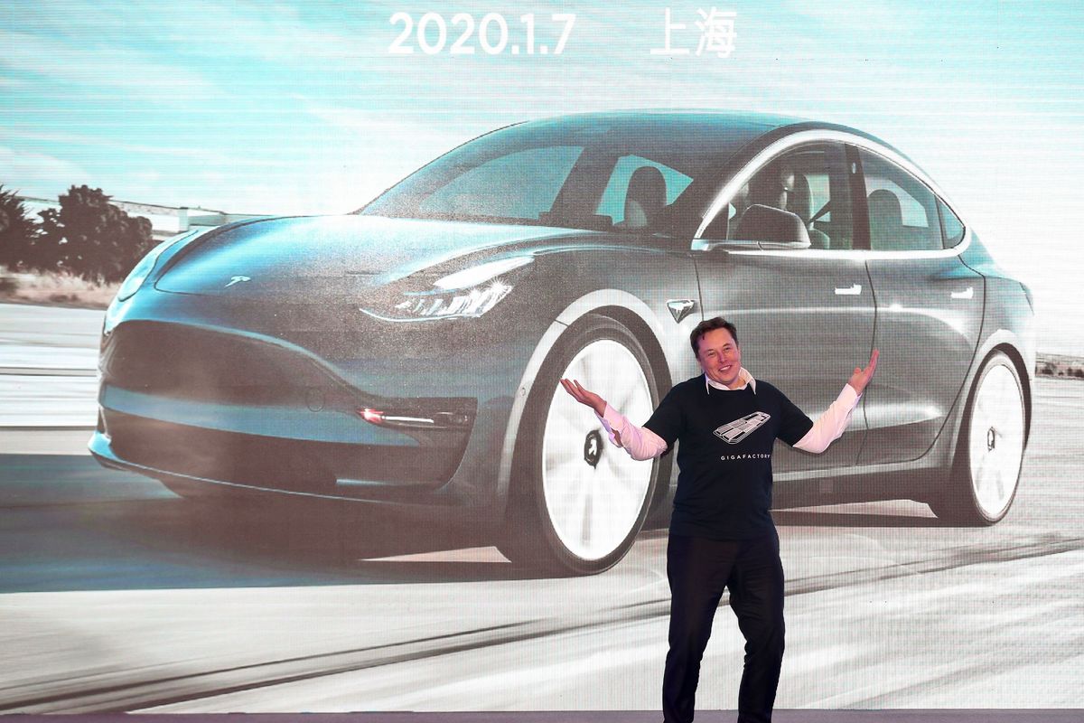 CHINA-AUTOMOBILE-MANUFACTURING-TESLA-US