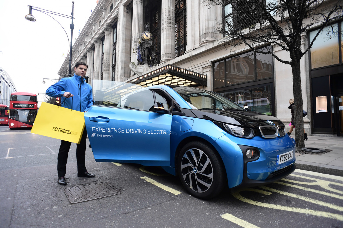 Selfridges Goes Electric With BMW i3 Chauffeur Service