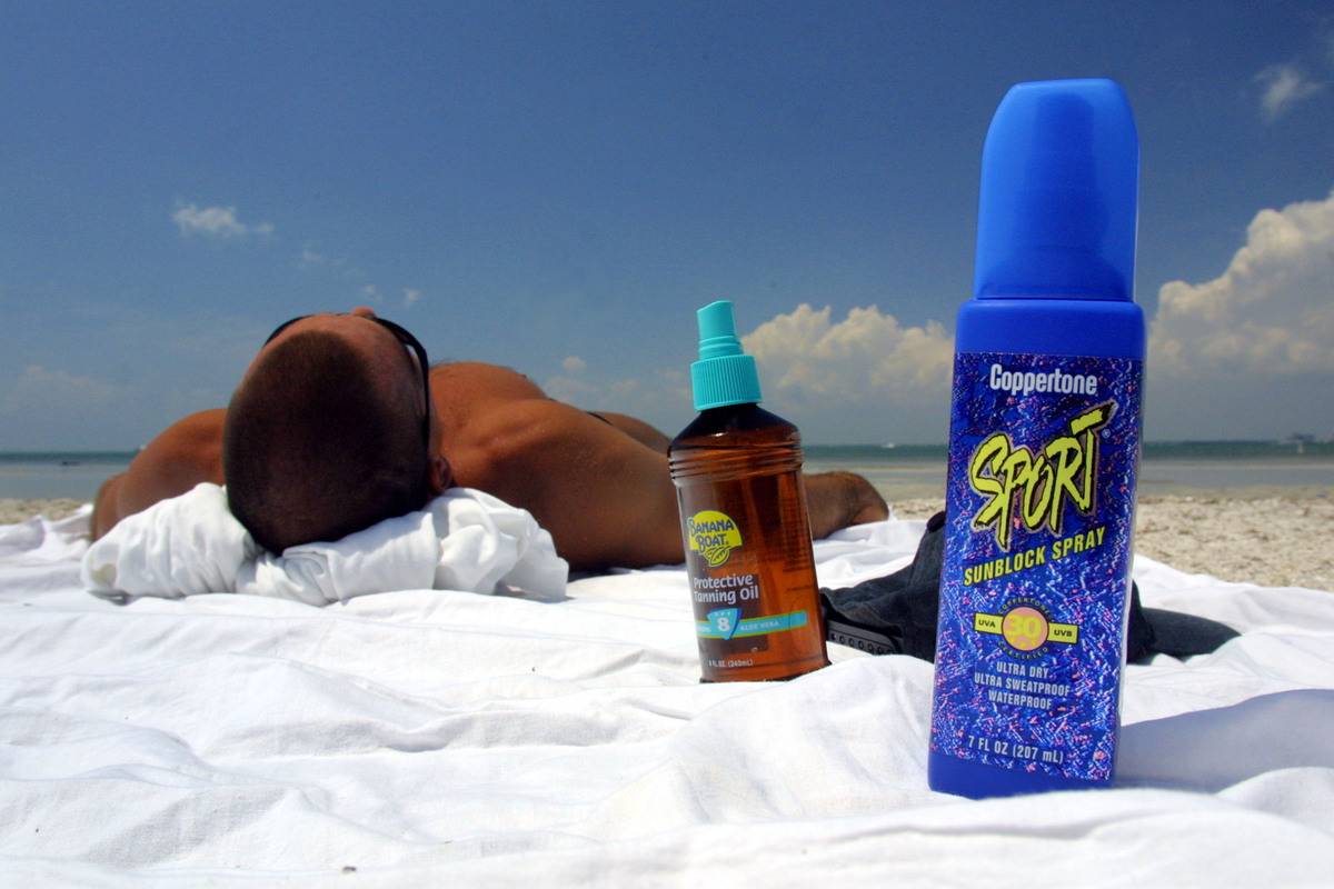 sunscreen bottle