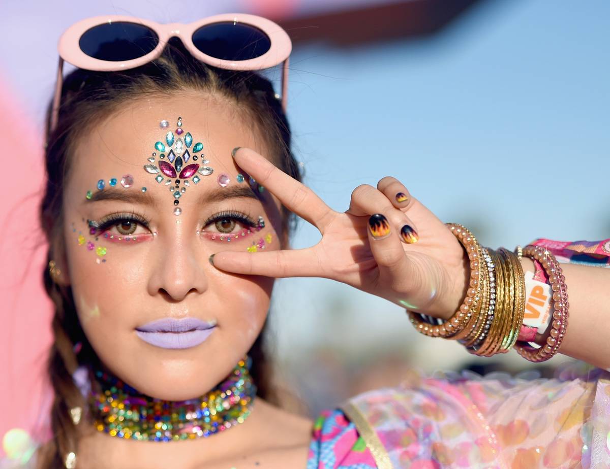 girl wearing a VIP wristband