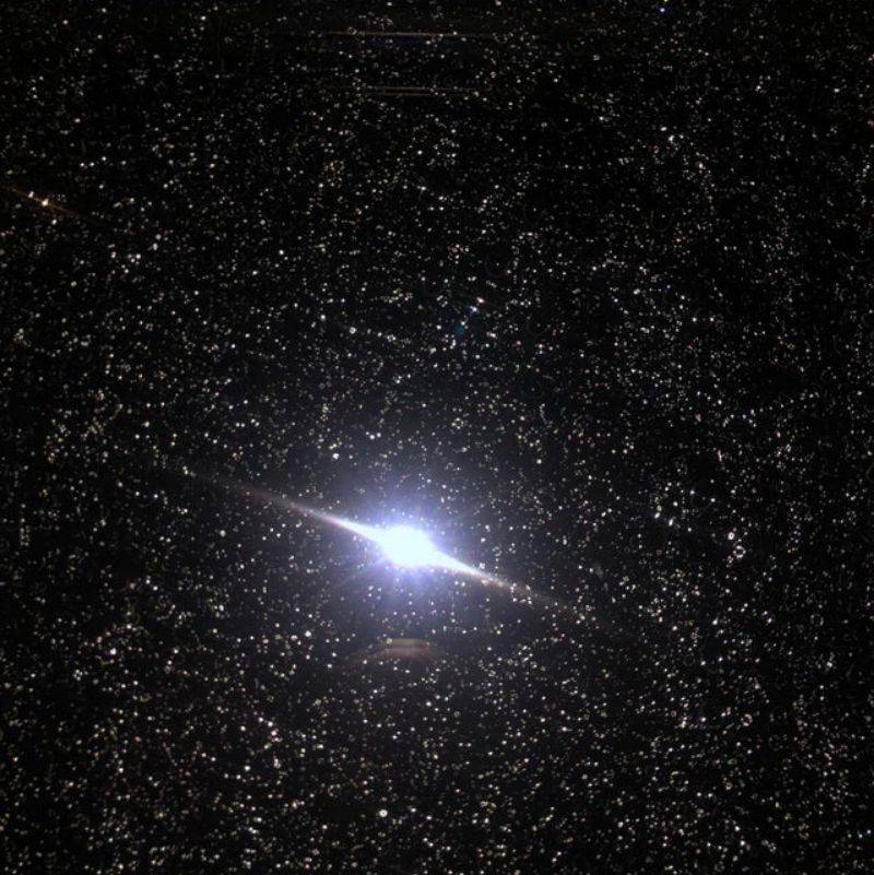 rain on the window looks like space