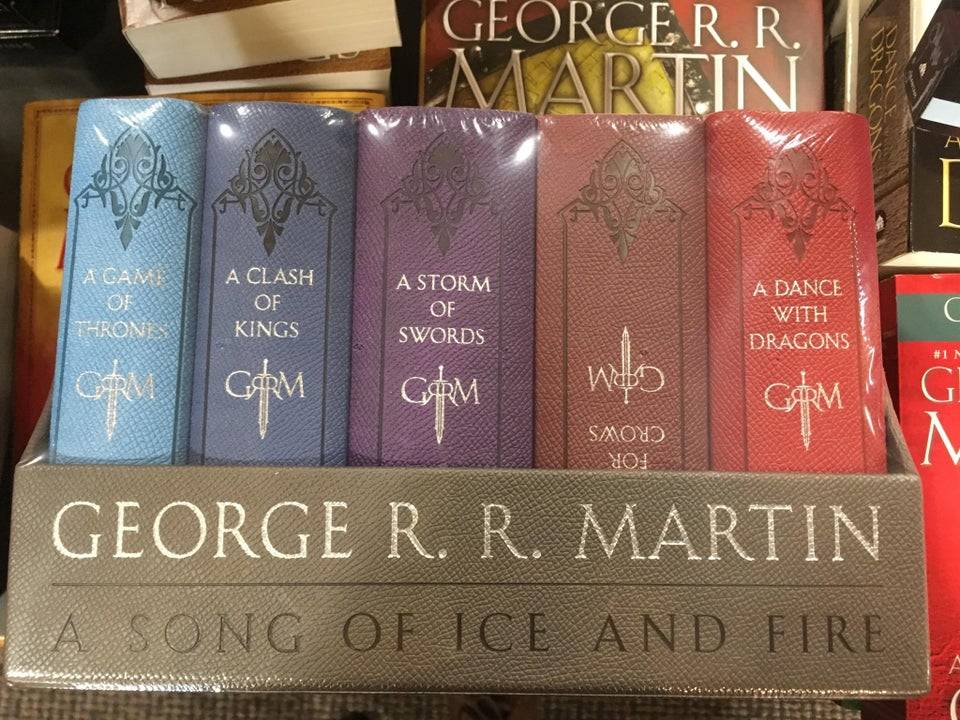 books don't line up in a box set