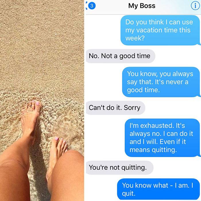 text and legs