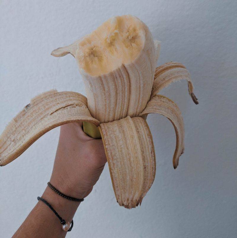 someone found a triple banana