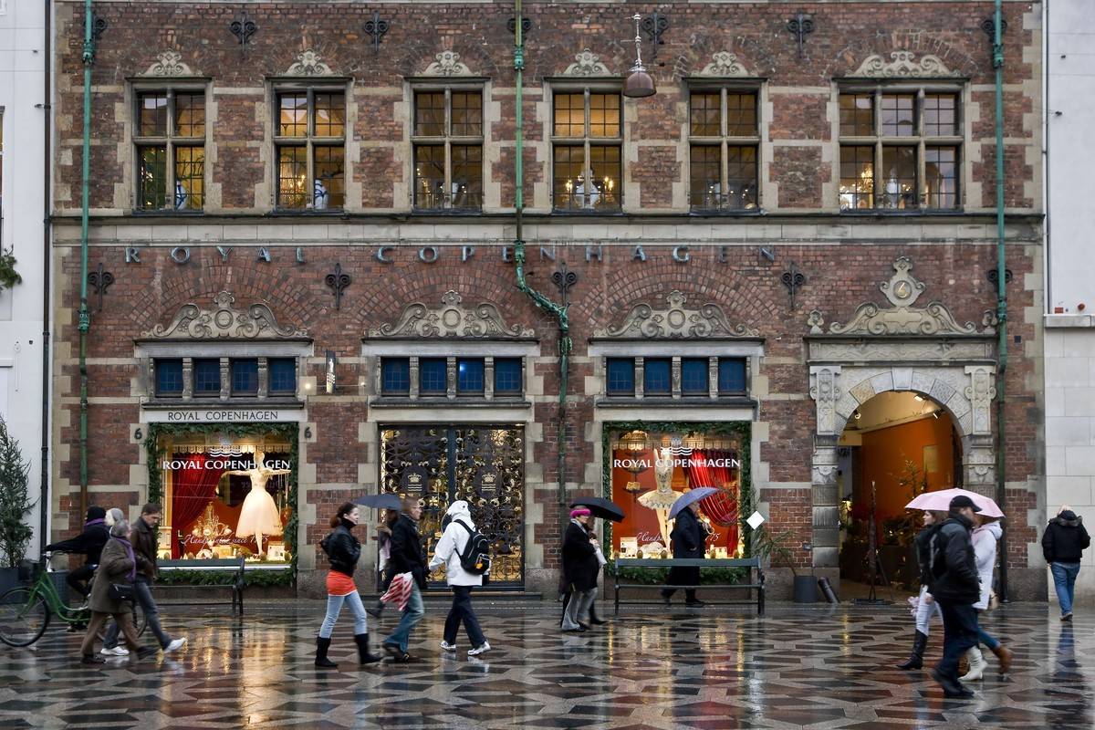 rainy day on copenhagen