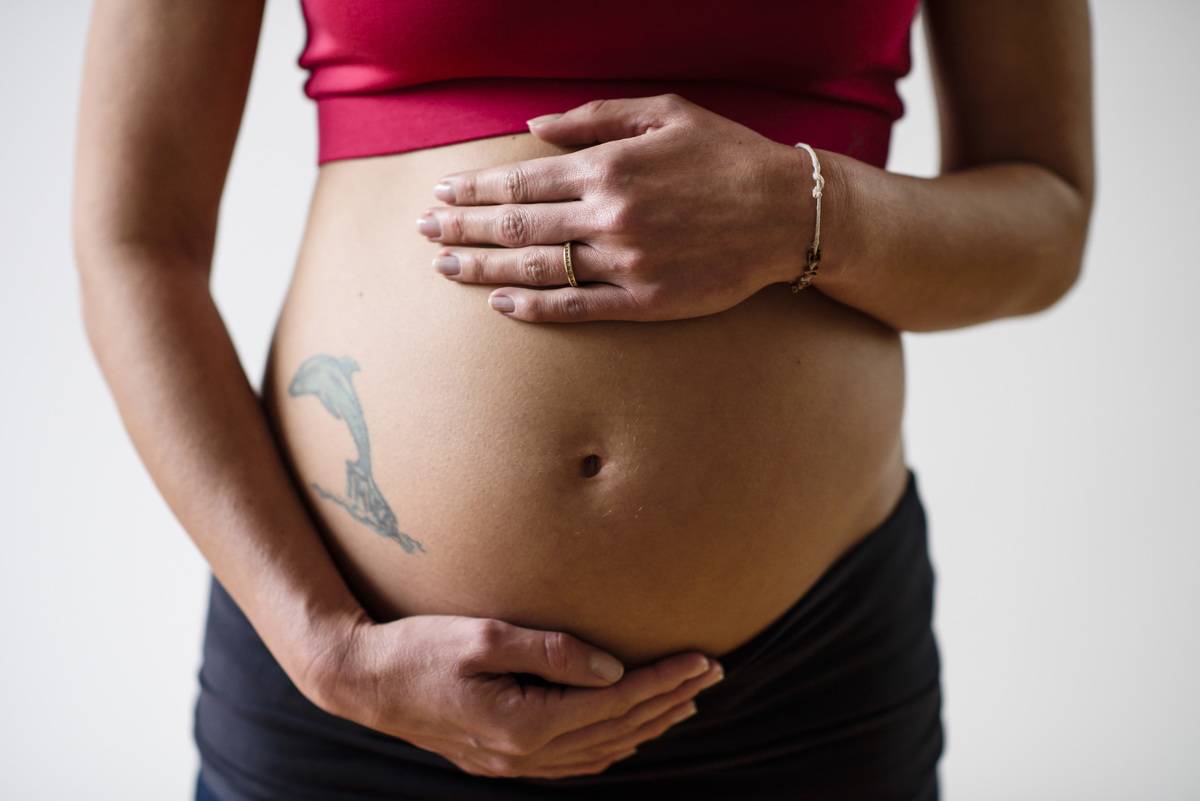 pregnant woman