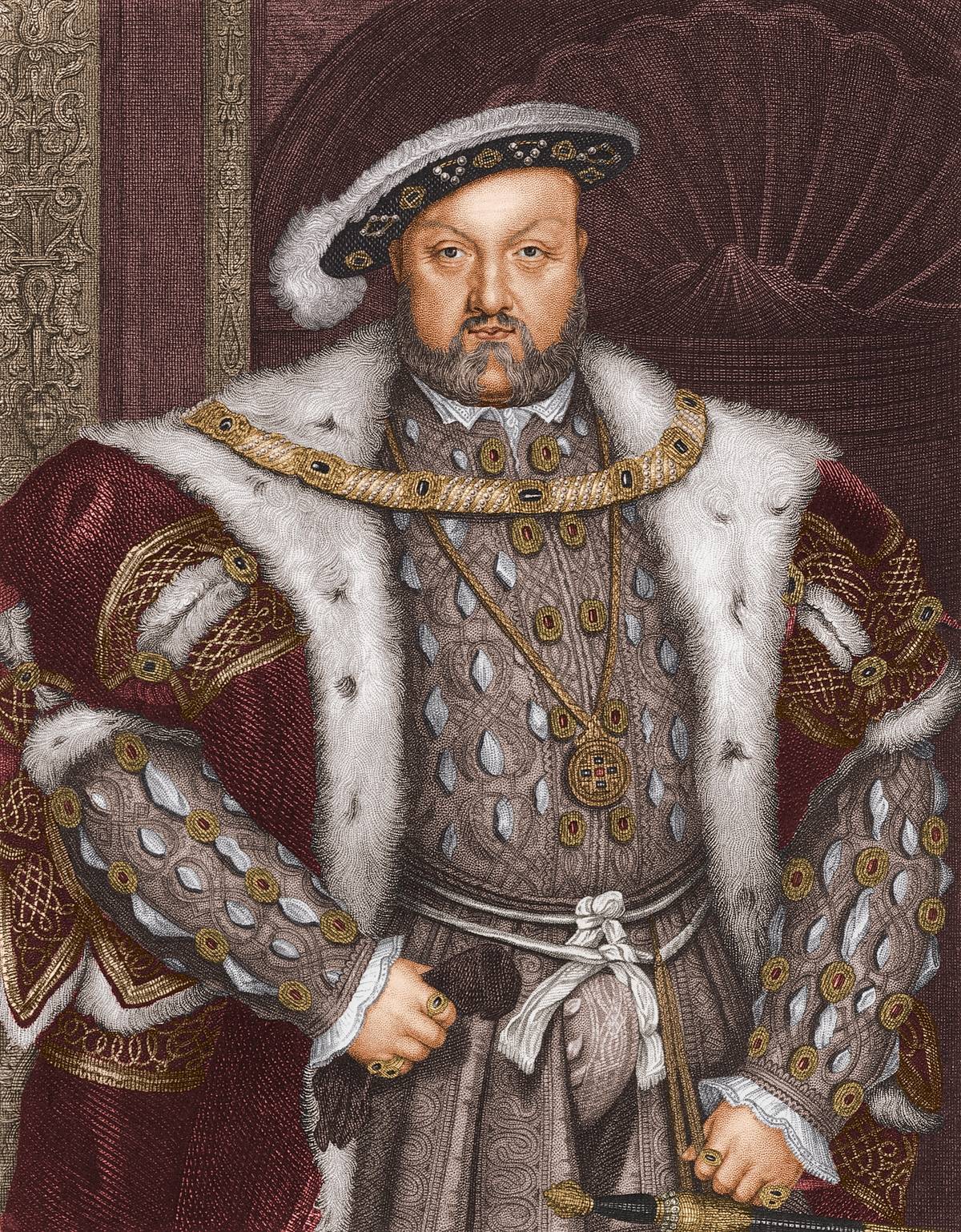 Portrait of Henry VIII of England