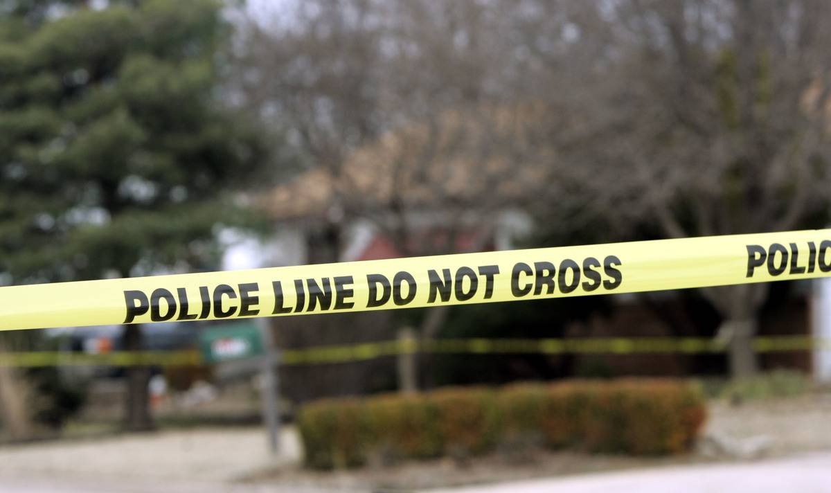 Yellow police tape