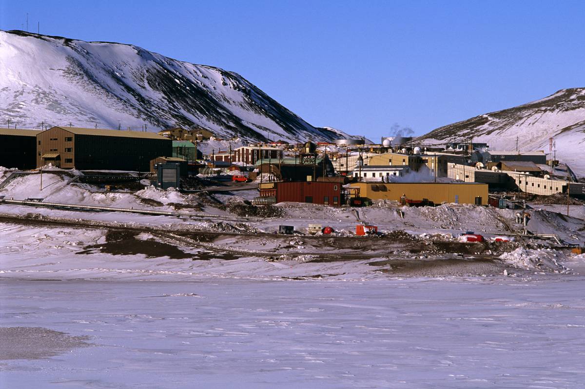 Ross Island Is Home To Two Research Facilities