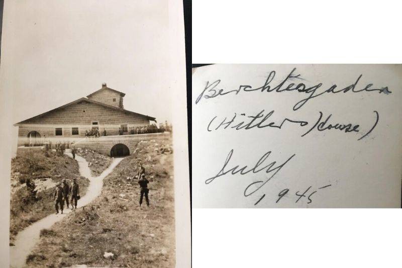 a picture from WWII at Eagle's Nest in Germany
