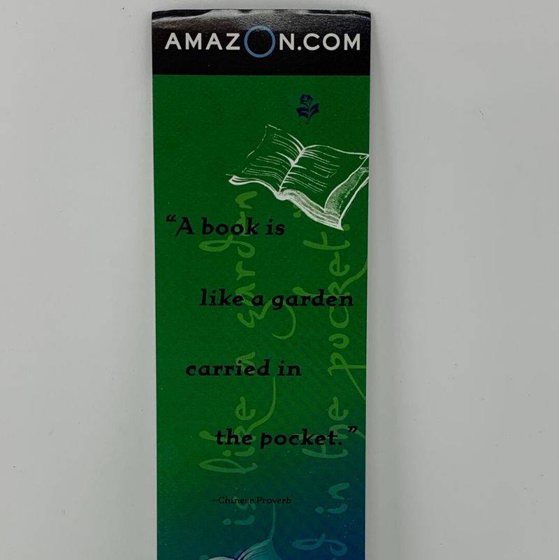 an old Amazon book mark